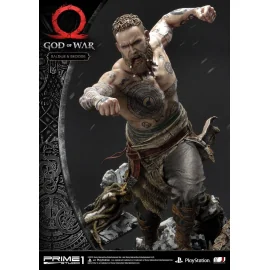 Statuette God of War (2018) Baldur & Broods 62 cm