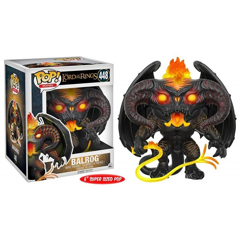 Le Seigneur des Anneaux Super Sized POP! Movies Vinyl figurine Balrog 15 cm