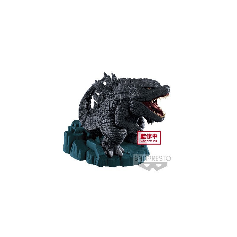 Godzilla Statuette Roi des Monstres Deforme PVC Godzilla 9 cm