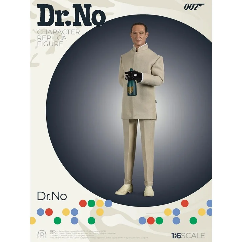 James Bond 007 contre Dr No figurine Collector Figure Series 1/6 Dr. No Limited Edition 30 cm