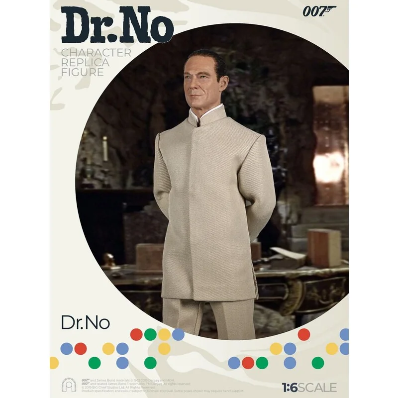 James Bond 007 contre Dr No figurine Collector Figure Series 1/6 Dr. No Limited Edition 30 cm