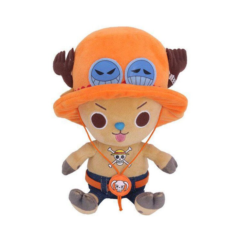 Sakami merchandise One Piece peluche Chopper x Ace 11 cm