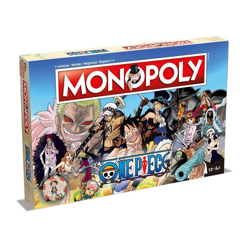 Winning moves One Piece jeu de plateau Monopoly *FRANCAIS*
