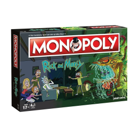 Rick et Morty jeu de plateau Monopoly *ALLEMAND*