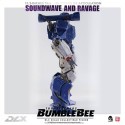 Transformers Bumblebee pack 2 figurines 1/6 DLX Soundwave & Ravage 28 cm