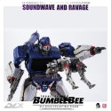 Transformers Bumblebee pack 2 figurines 1/6 DLX Soundwave & Ravage 28 cm