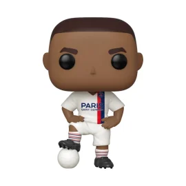 PSG POP! Figurine de football en vinyle Kylian Mbappé (troisième kit) 9 cm