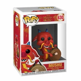 Mulan POP! Films Figurine en vinyle Mushu w / Gong 9 cm