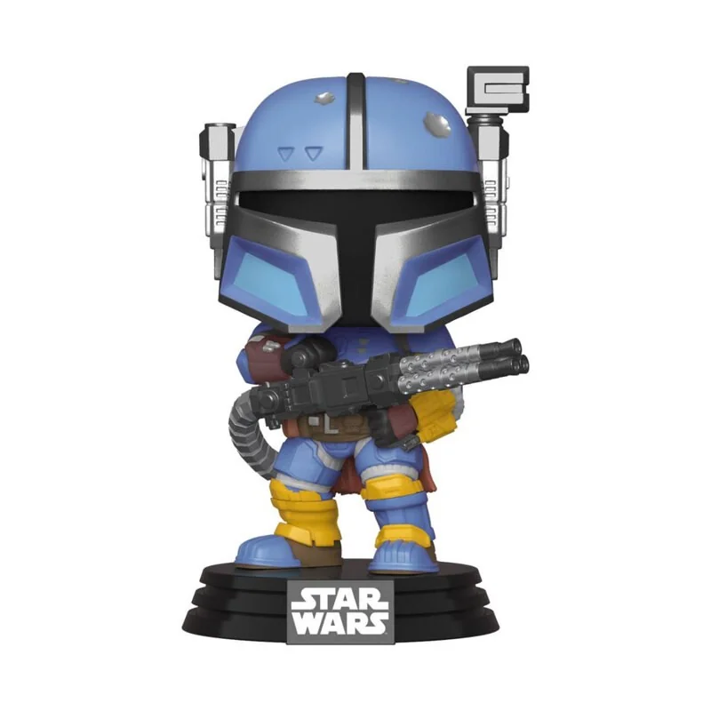 Star Wars The Mandalorian Figurine POP! TV Vinyl Heavy Infantry Mandaloria 9 cm