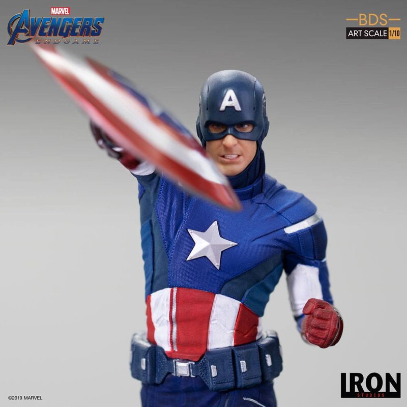 Avengers: Endgame statuette BDS Art Scale 1/10 Captain America 21 cm