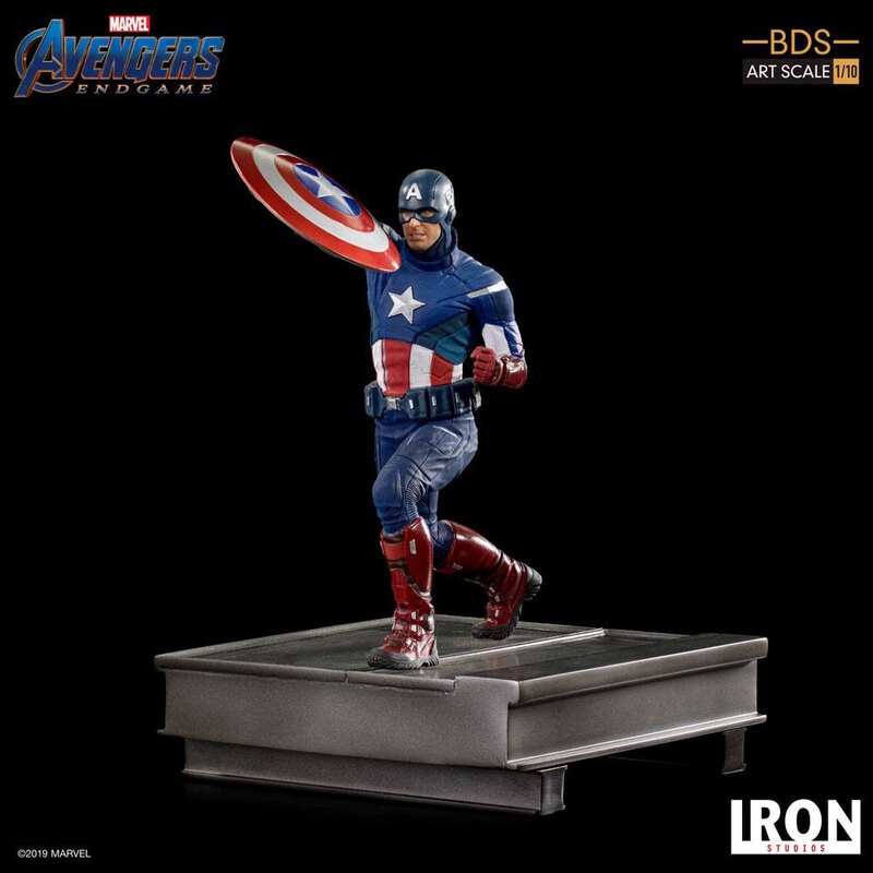 Avengers: Endgame statuette BDS Art Scale 1/10 Captain America 21 cm