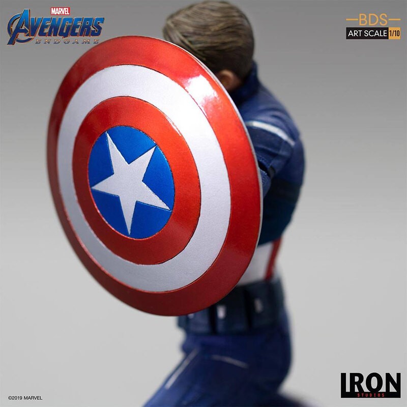 Avengers: Endgame statuette BDS Art Scale 1/10 Captain America 2023 19 cm