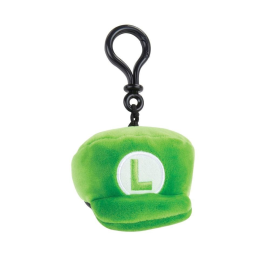 Mario Kart porte-clés peluche Mocchi-Mocchi Luigi Chapeau 10 cm