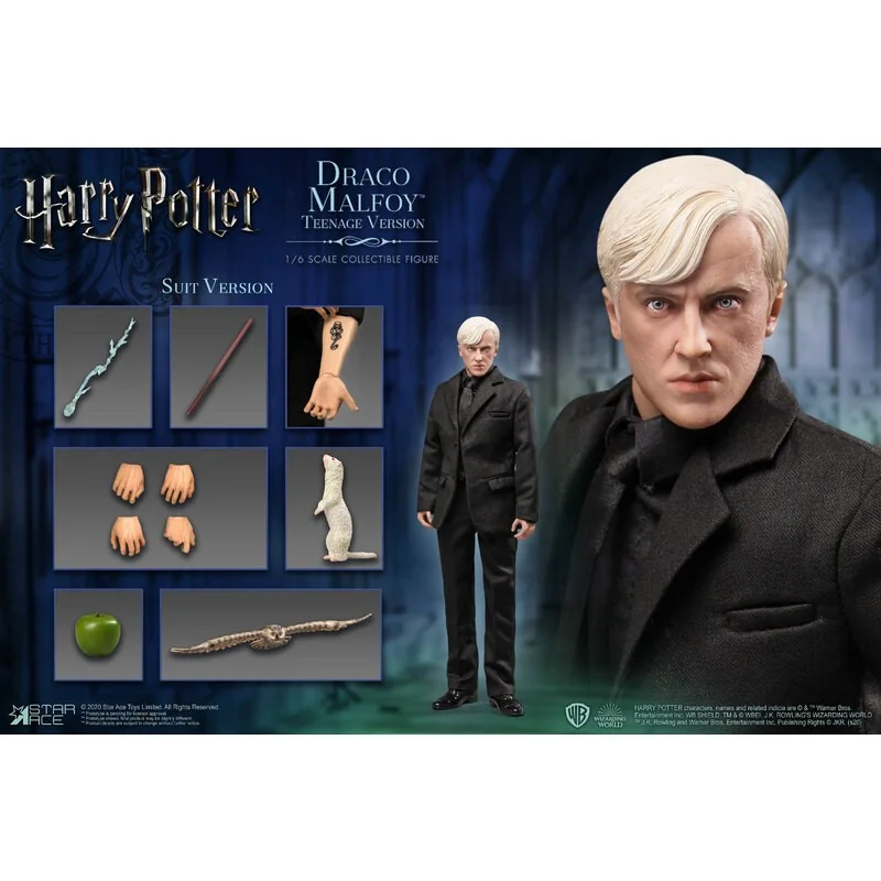 Figurine Harry Potter Mon film préféré 1/6 Draco Malfoy Teenager Suit Version 26 cm