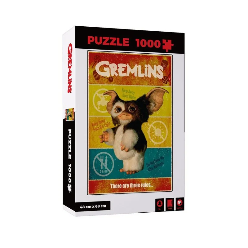 Puzzle Gremlins Il y a trois règles