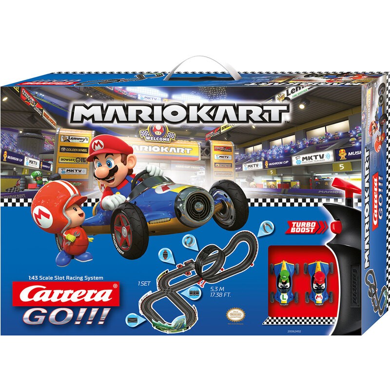 Circuit de voiture Carrera Nintendo Mario Kart - Mach 8 chez