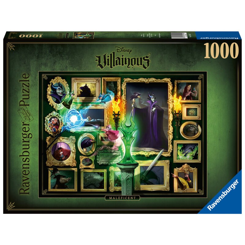 Puzzle 1000 p - Maléfique (Collection Disney Villainous)