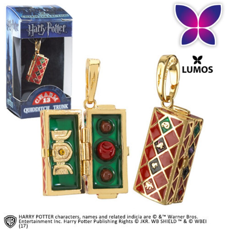 Harry Potter breloque Lumos Quidditch Trunk