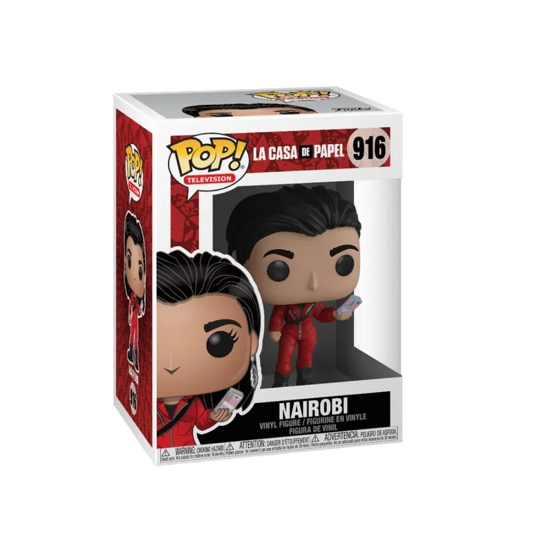 La casa de papel POP! TV Vinyl figurine Nairobi 9 cm