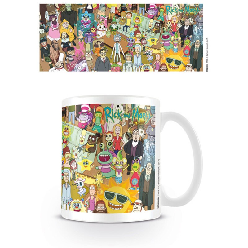 Rick et Morty: Mug Personnages