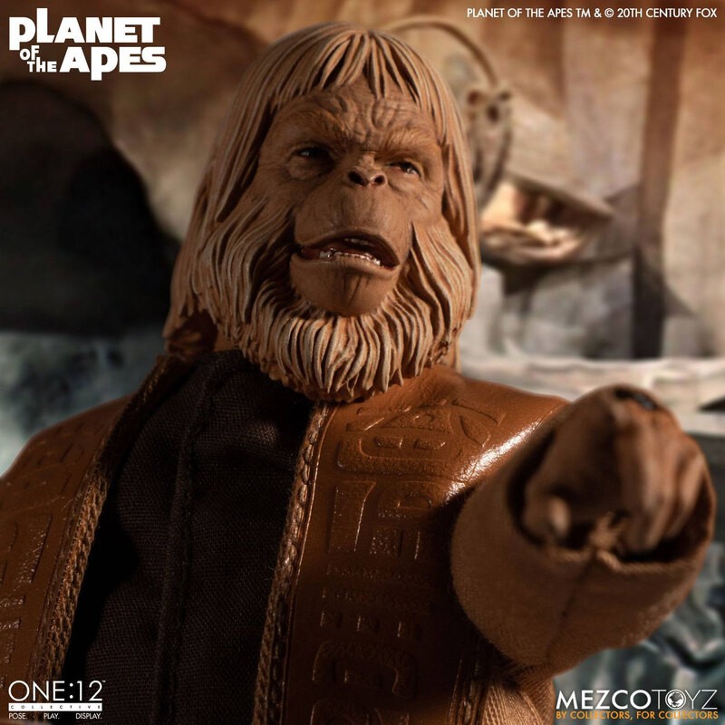 La Planète des Singes figurine 1/12 Dr. Zaius 16 cm