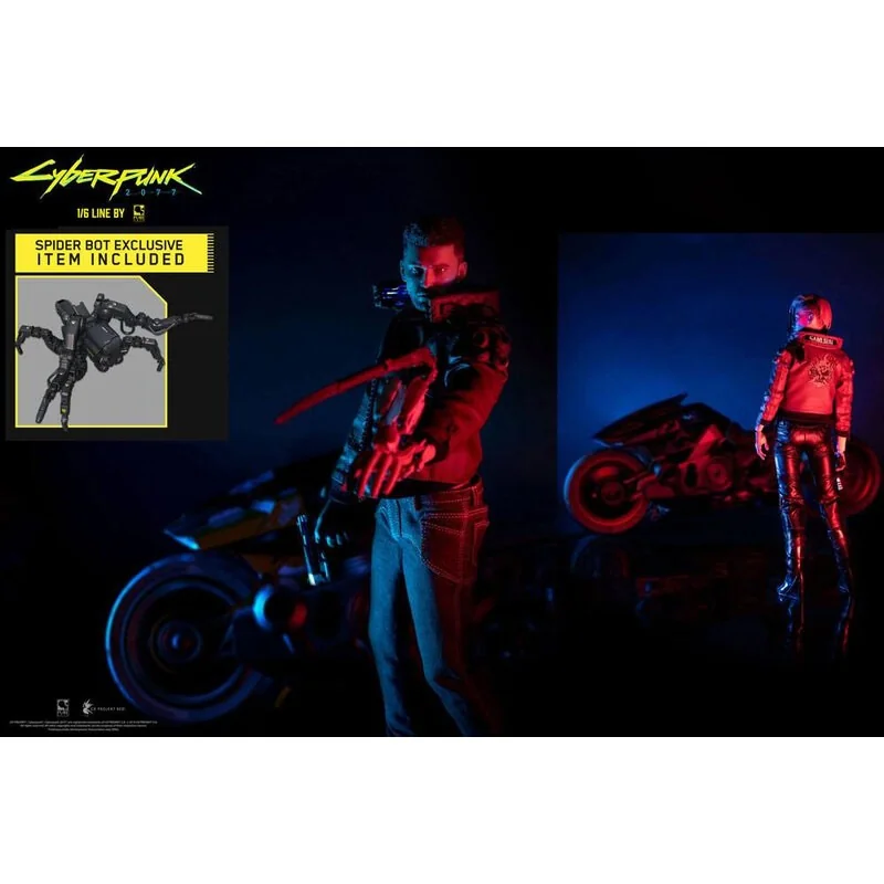 Cyberpunk 2077 figurines V Male, V Female & Yaiba Kusanagi Ultimate Set