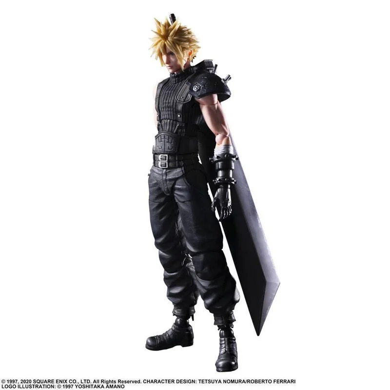 Final Fantasy VII Remake Play Arts Kai figurine Cloud Strife Ver. 2 27 cm