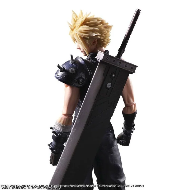 Final Fantasy VII Remake Play Arts Kai figurine Cloud Strife Ver. 2 27 cm