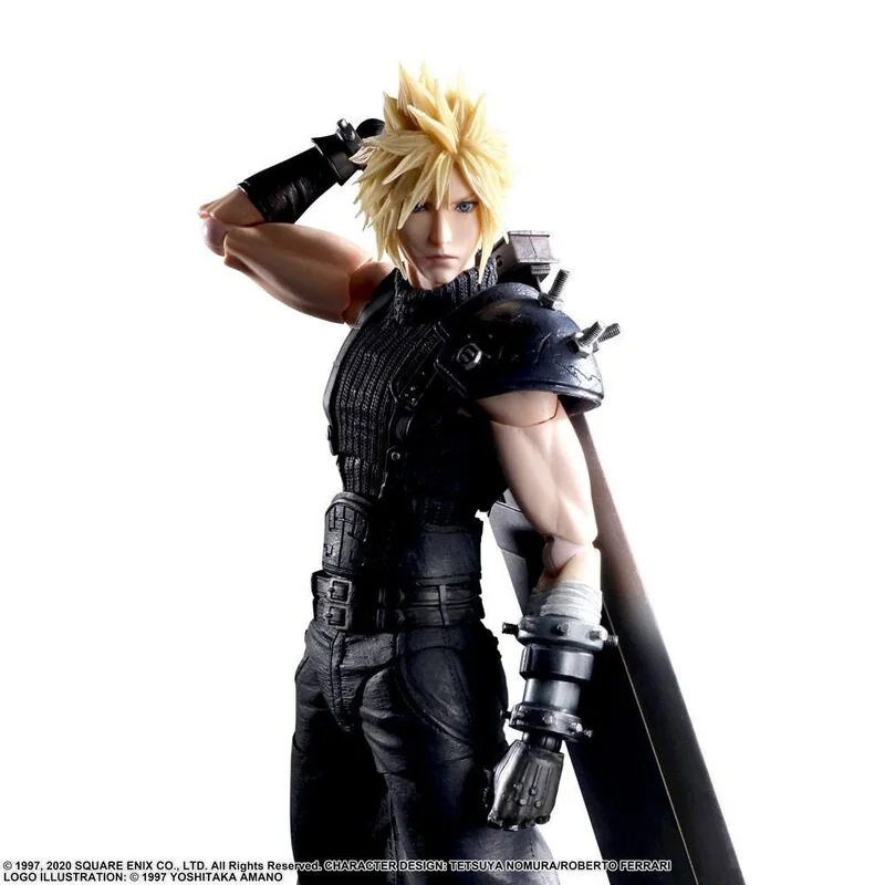 Final Fantasy VII Remake Play Arts Kai figurine Cloud Strife Ver. 2 27 cm