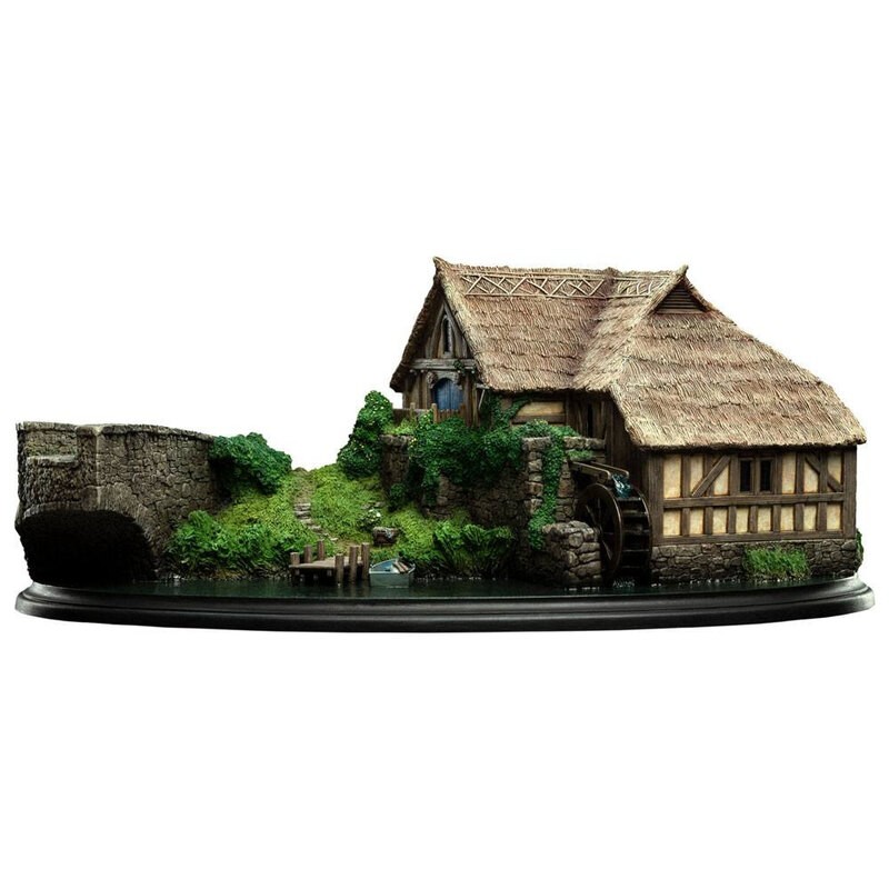 Le Hobbit : Un voyage inattendu Diorama Hobbiton Mill & Bridge 31 x 17 cm