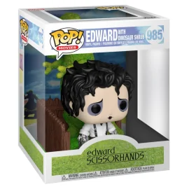 Edward aux mains d´argent POP! Deluxe Vinyl figurine Edward & Dino Hedge 9 cm