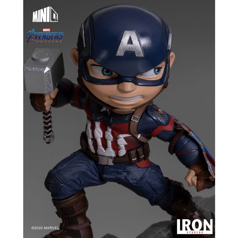 Avengers Endgame figurine Mini Co. PVC Captain America 15 cm