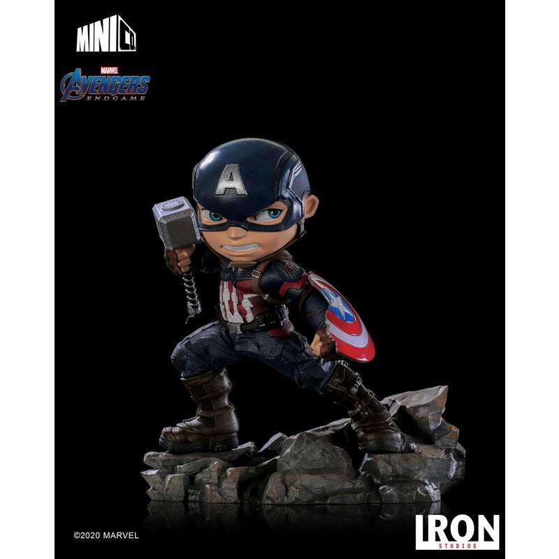 Avengers Endgame figurine Mini Co. PVC Captain America 15 cm