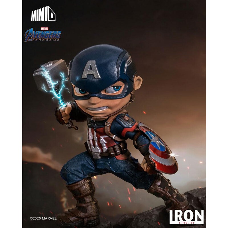 Avengers Endgame figurine Mini Co. PVC Captain America 15 cm