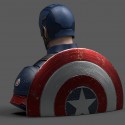 Avengers Endgame buste / tirelire Captain America 20 cm