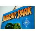 Jurassic Park tableau en bois WoodArts 3D Isla Nublar 30 x 40 cm