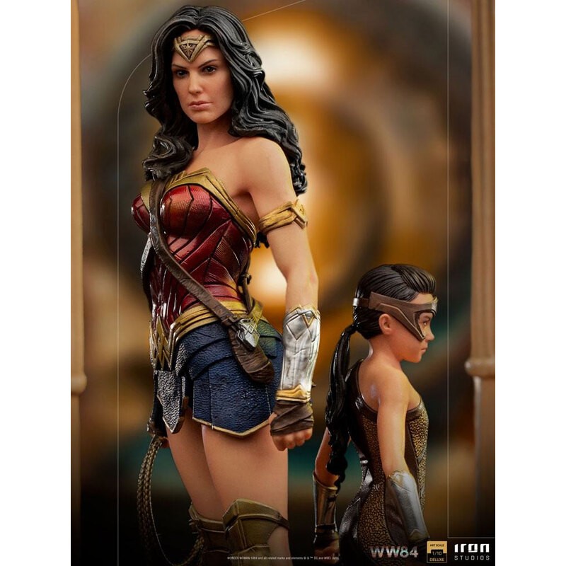 Wonder Woman 1984 statuette 1/10 Deluxe Art Scale Wonder Woman & Young Diana 20 cm