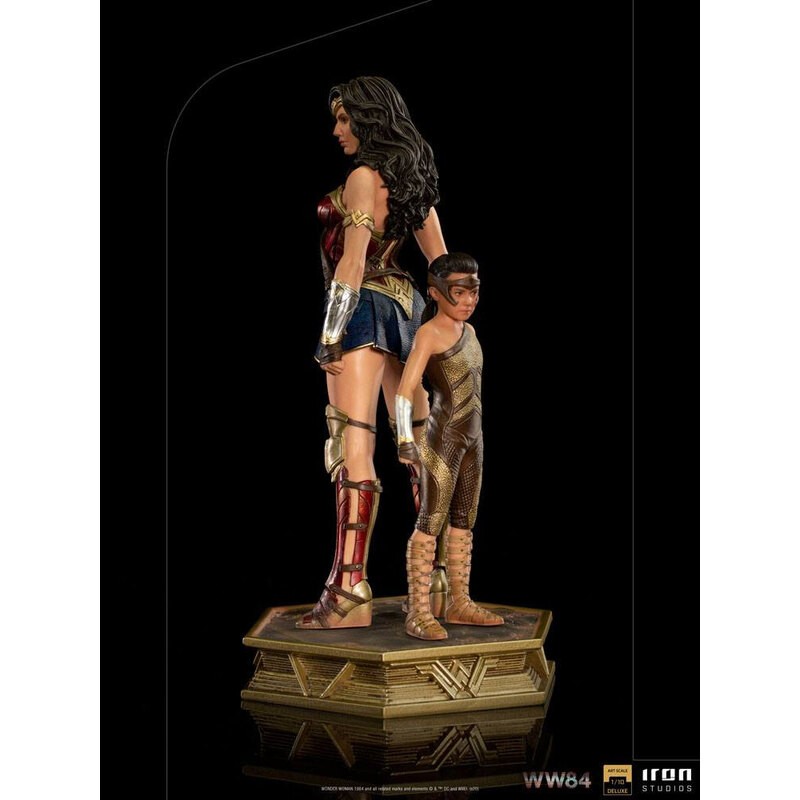 Wonder Woman 1984 statuette 1/10 Deluxe Art Scale Wonder Woman & Young Diana 20 cm