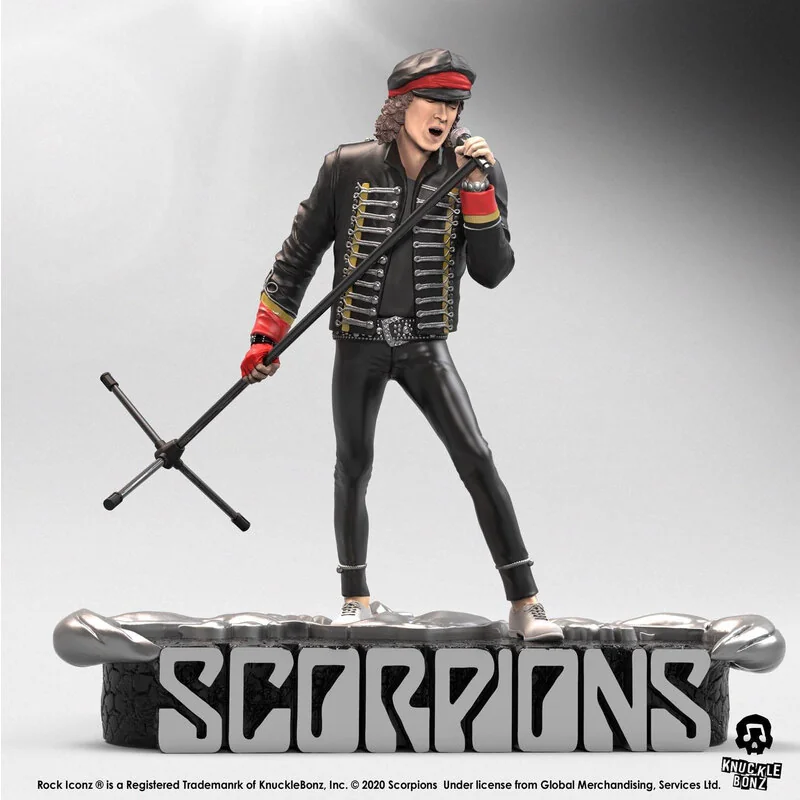 Scorpions statuette Rock Iconz Klaus Meine Limited Edition 22 cm