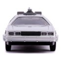 Retour vers le Futur II DeLorean Time Machine 1/32 métal Hollywood Rides