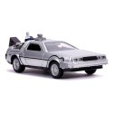 Retour vers le Futur II DeLorean Time Machine 1/32 métal Hollywood Rides