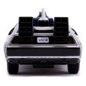 Retour vers le Futur II DeLorean Time Machine 1/32 métal Hollywood Rides