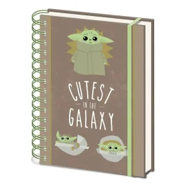 Star Wars The Mandalorian assortiment cahier à spirale A5 Cutest In The Galaxy (10)