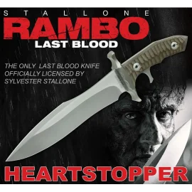 Rambo: Last Blood réplique 1/1 couteau Heartstopper Messer 38 cm