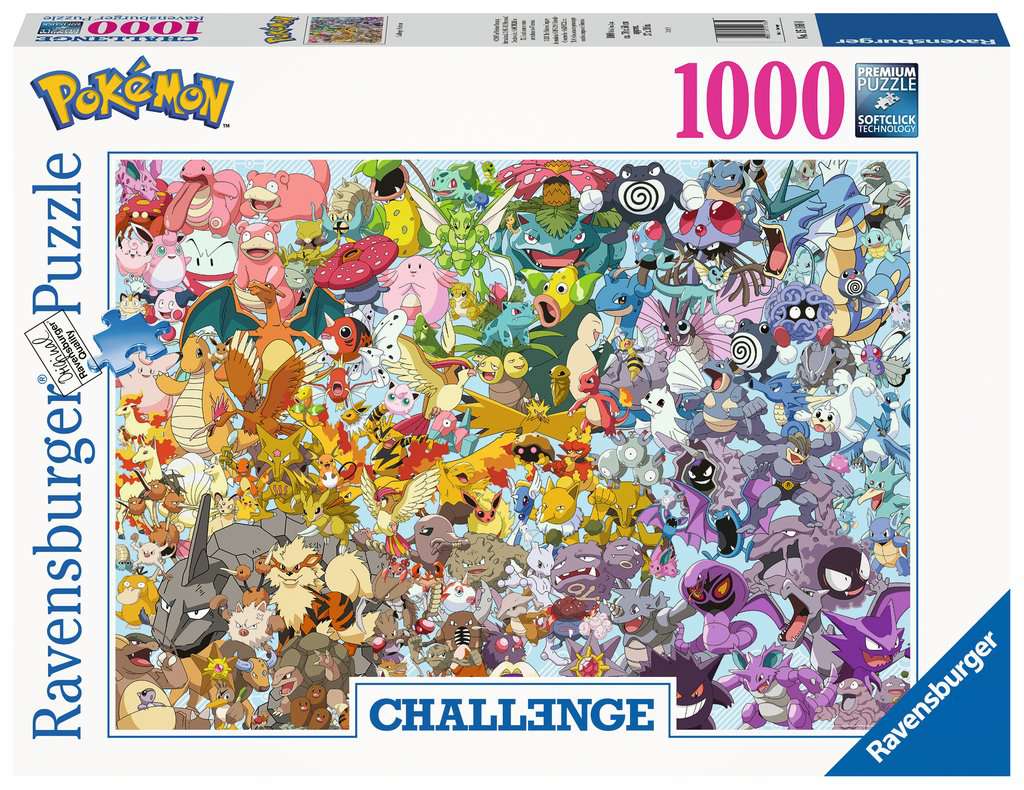 Ravensburger Puzzle 500 P - Pokédex Première Génération/Pokémon