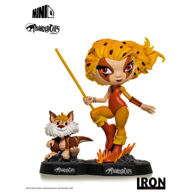 Thundercats: Statue PVC Cheetara et Snarf Minico