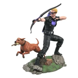 Marvel Comic Gallery statuette Hawkeye with Pizza Dog 23 cm