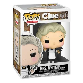 Cluedo POP! Movies Vinyl Figurine Mrs. White w/Wrench 9 cm