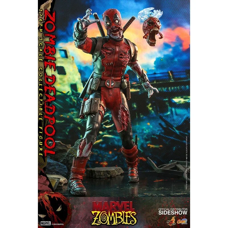 Marvel Zombies Comic Masterpiece figurine 1/6 Zombie Deadpool 31 cm