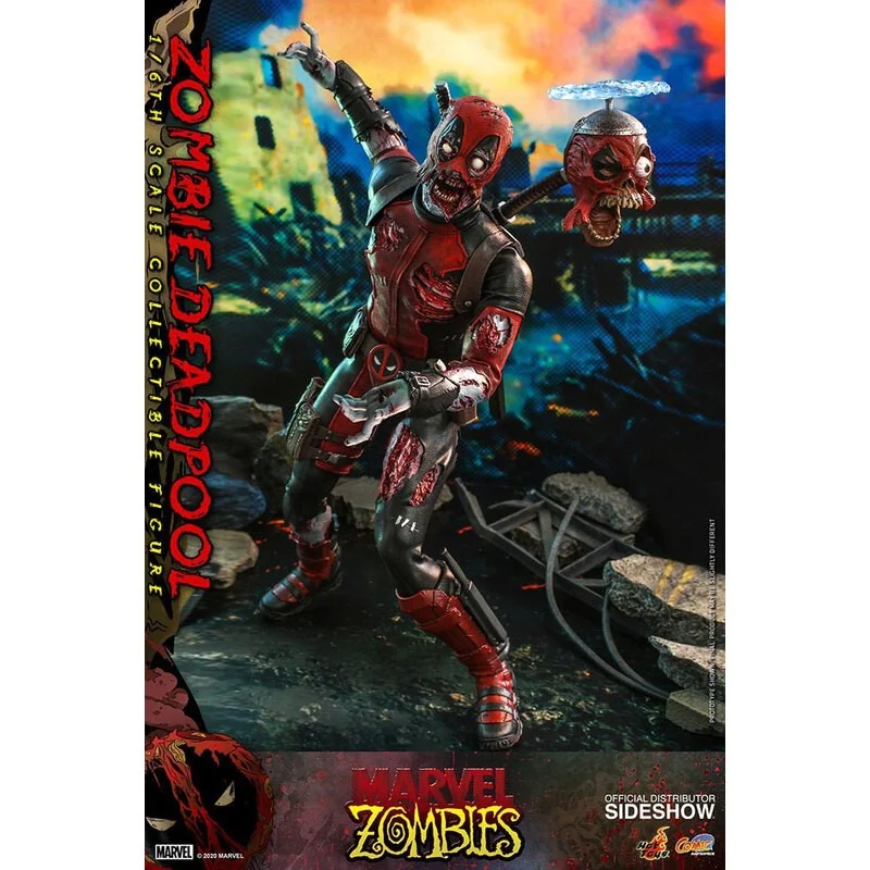 Marvel Zombies Comic Masterpiece figurine 1/6 Zombie Deadpool 31 cm